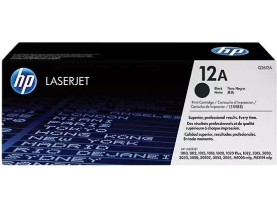 Tonerpatrone HP Q2612A 12A schwarz 2.000 Seiten