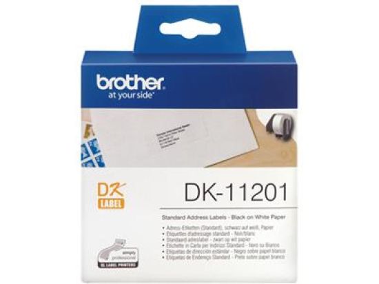 Adressetiketten Brother DK-11201 29 x 90 mm, selbstklebend, Pack 400 Stk/1 Rolle