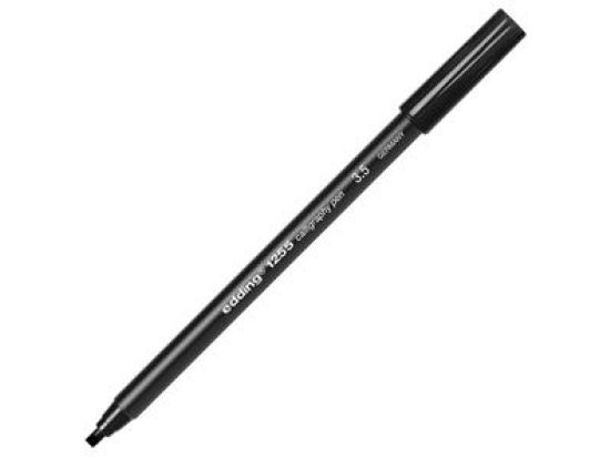 Kalligrafiestift Edding 1255 calligraphy pen 3.5 4-125535001 Schreibfarbe: schwarz, Pack 10 Stk