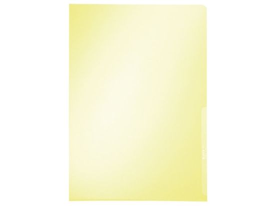 Sichthüllen Leitz 4100-00-15 41000015 A4 gelb 150my Kunststoff (PVC) Kantenverschweißt, Pack 100 Stk