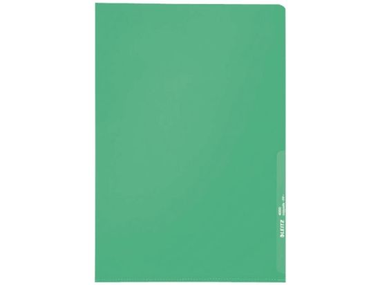 Sichthüllen Leitz 4000-00-55 40000055 A4, Kunststoff (PP), transparent, grün, Pack 10 Stk