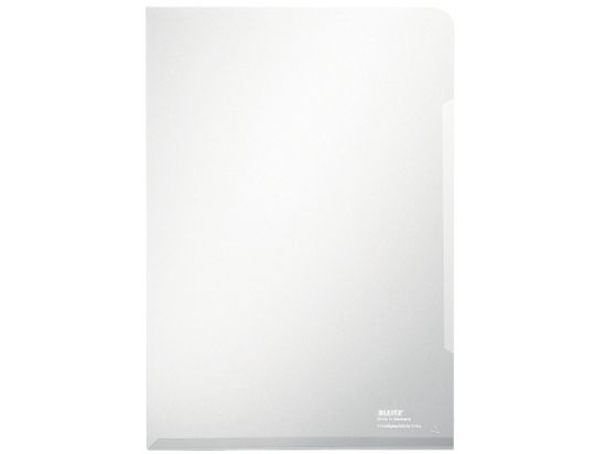 Sichthüllen Leitz 4155-00-00 41550000 A5 farblos 150my Kunststoff (PVC) Kantenklebung, Pack 10 Stk