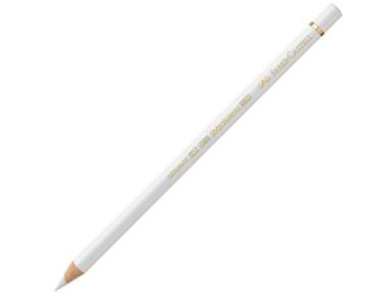 Künstlerfarbstift Faber-Castell 110101 Polychromos Schreibfarbe: (101) weiß, Pack 6 Stk