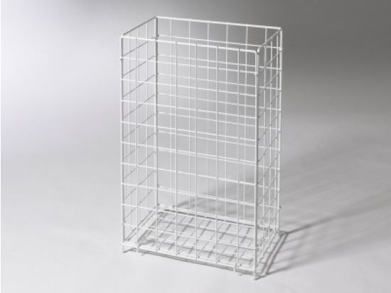 Papierhandtücher-Sammelkorb, Fripa 2340013, Draht weiß 41x63x25,5cm