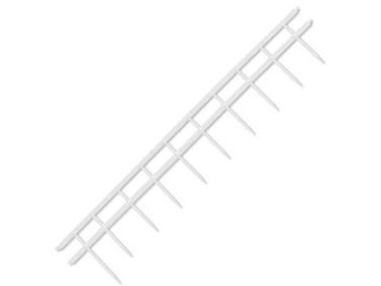 Bindestreifen GBC 1132840 25mm A4 weiß 10-teilig, Pack 100 Stk