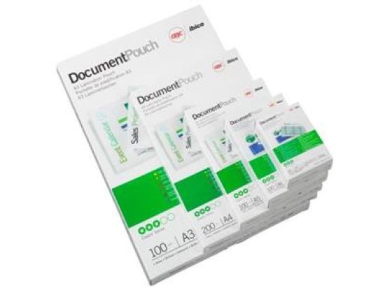 Laminierhülle GBC 3740400 A4 75micron glänzend, Pack 100 Stk