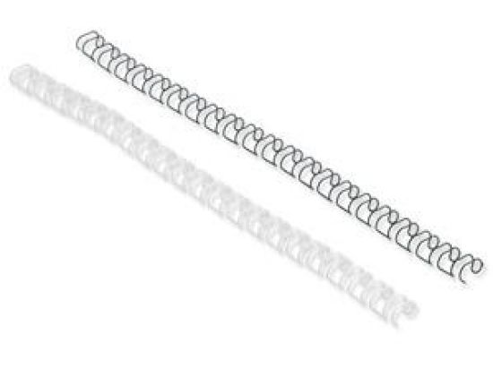 Drahtbinderücken GBC IB165320 Ø 12,0mm schwarz, Pack 100 Stk