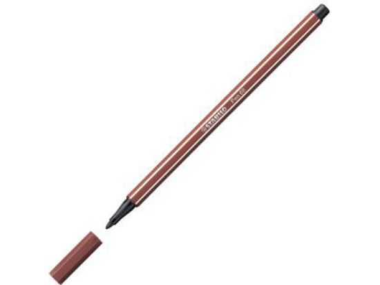Filzstift, Stabilo 68/38, Pen 68, Schreibfarbe: rötel
