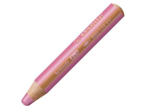 Multitalent-Stift Stabilo 880/334 woody 3in1 pink