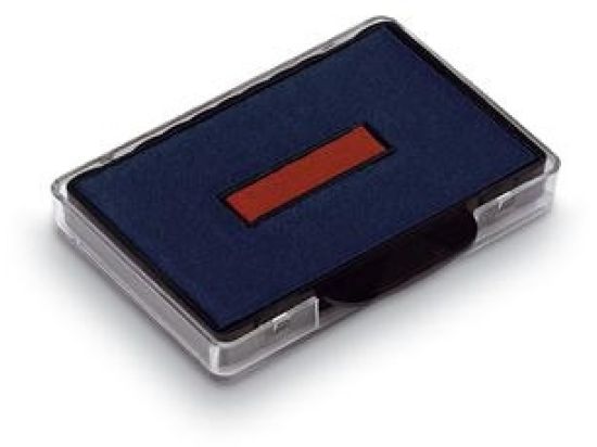 Austauschkissen Trodat 83493 6/56/2 blau/rot für 5204, 5206, 5460, 5117, 5465, 5466, 5558, 55510, Blister 2 Stk