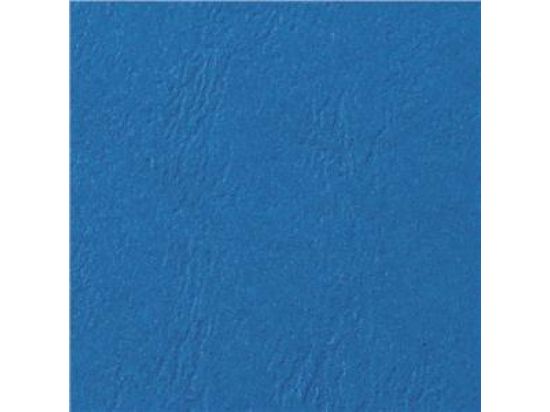 Kartondeckel GBC CE040020 LeatherGrain A4 250g, Lederoptik, marineblau, Pack 100 Stk