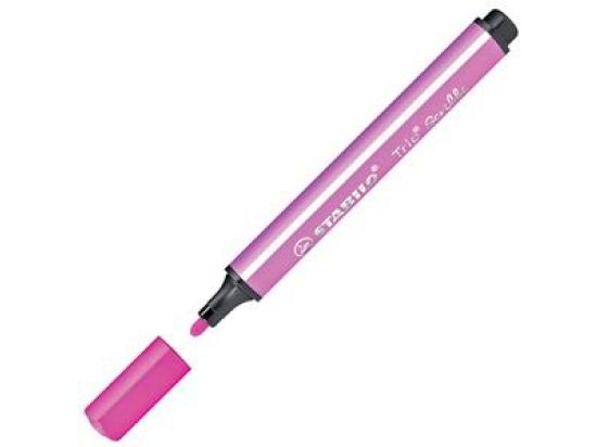 Filzstift Stabilo 368/918 Trio Scribbi rosa dreieckig, Pack 5 Stk