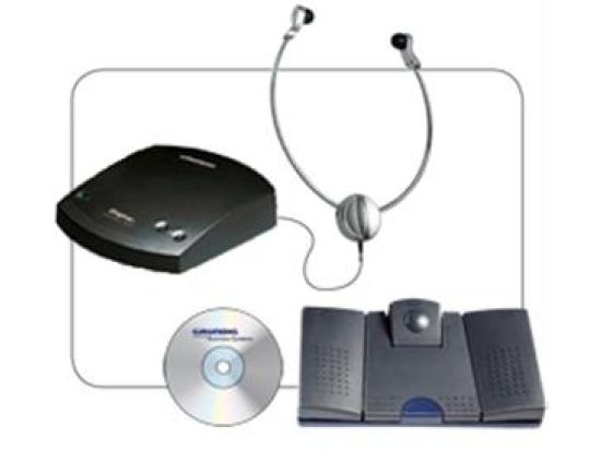 Transkriptions-Set Grundig KDC5672-22 Digta Transcription Premium Kit 568 Pro mit DigtaSoft Pro
