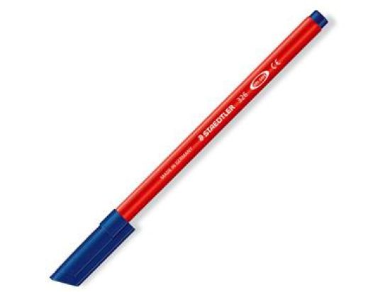 Fasermaler Staedtler 326-2 Noris Club 1mm, rot