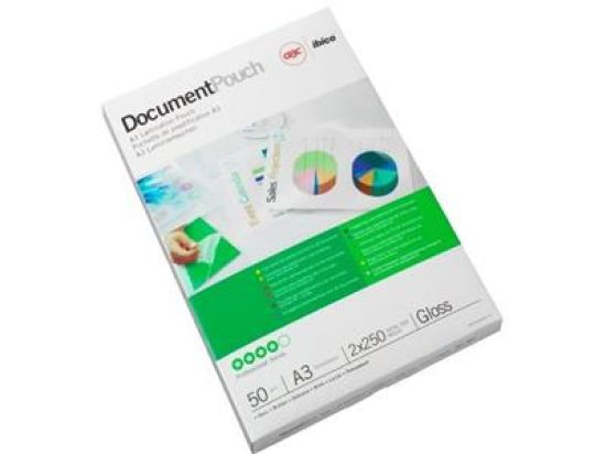Folientasche Hetzel 3745103 A4 216x303mm 37,5mic Pouches, Pack 200 Stk