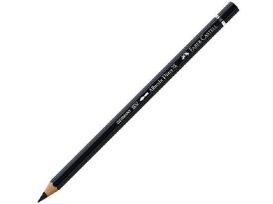 Aquarellstift Faber-Castell 117699 Albrecht Dürer Farbe 199 schwarz, Pack 6 Stk