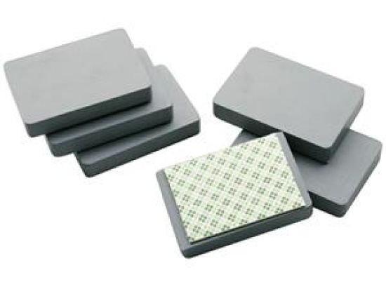 Blockmagnet, Legamaster 7-184000, mit Klebestreifen zur Befestigung von Whiteboards