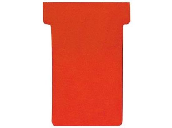 T-Karten Franken TK101 rot 47x17mm Größe 1, Pack 100 Stk