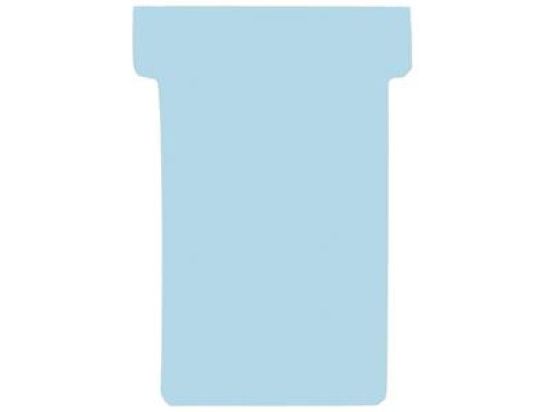 T-Karten Franken TK118 hellblau 47x17mm Größe 1, Pack 100 Stk