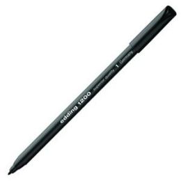 Fasermaler Edding 1200 4-1200001 0,5-1mm, Rundspitze, auswaschbar, schwarz