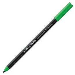 Fasermaler Edding 1300 4-1300011 2mm, Rundspitze, auswaschbar, hellgrün, Pack 10 Stk