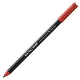 Fasermaler Edding 1300 4-1300002 2mm, Rundspitze, auswaschbar, rot
