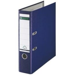 Ordner Leitz 1010-50-68 10105068 A4, 80mm, Pappe/PP-Folie, Wechselfenster, nachtblau