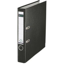 Ordner Leitz 1015-50-95 10155095 A4, 52mm, Pappe/PP-Folie, Wechselfenster, schwarz