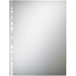 Prospekthüllen Leitz 4796-00-00 47960000 A4, Kunststoff (PP), Standard, genarbt, oben offen, transparent, Pack 100 Stk