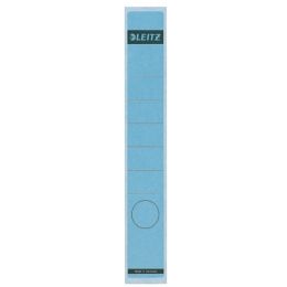 Ordner-Rückenschild Etiketten Leitz 1648-00-35 16480035 lang/schmal, selbstklebend, mit Aufdruck, blau, Pack 10 Stk