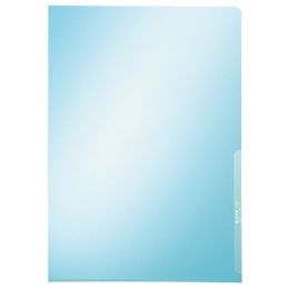Sichthüllen Leitz 4100-00-35 41000035 A4 blau 150my Kunststoff (PVC) Kantenverschweißt, Pack 100 Stk