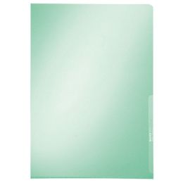 Sichthüllen Leitz 4100-00-55 41000055 A4 grün 150my Kunststoff (PVC) Kantenverschweißt, Pack 100 Stk