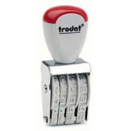 Datumstempel Trodat 54216 1014 Monate in Zahlen 4mm
