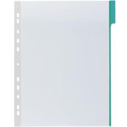 Sichttafel Durable 5607-05 560705 Funktion A4-hoch, Hartfolie, grüner Reiter, Pack 5 Stk