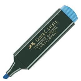 Textmarker, Faber-Castell 154851, Textliner 48 Refill, 1-5mm, Keilspitze, blau