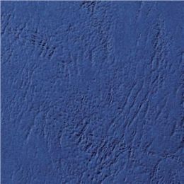 Kartondeckel, GBC CE040029, LeatherGrain, A4 250g, Lederoptik, königsblau, Pack 100 Stk