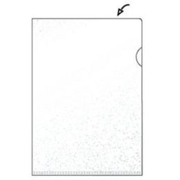 Sichthüllen Hetzel 214170 A4, PVC-Weichfolie, genarbt, farblos, transparent, Pack 50 Stk