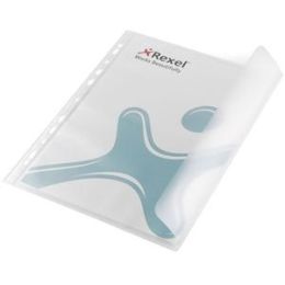 Prospekthüllen Hetzel 22378490 A4 Kunststoff (PP) Außenseite offen mit Klappe, Pack 10 Stk