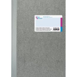 Spaltenbuch König & Ebhardt 86-11602 8611602 mit Kopfleiste, A4, 192 Seiten, mit Seitenzahlen, 10 Spalten, Kunststoff, grau