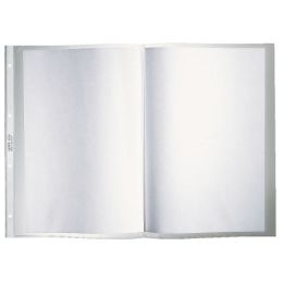 Prospekthüllen Leitz 4723-00-03 47230003 A3-quer Kunststoff (PP) 130my genarbt, Pack 50 Stk