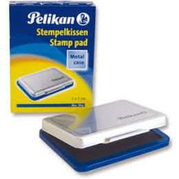 Stempelkissen Pelikan 331165 5 x 7 cm, blau, Metallgehäuse