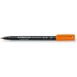 Universalstift, Staedtler 318-4, Lumocolor permanent F, Schreibfarbe: orange