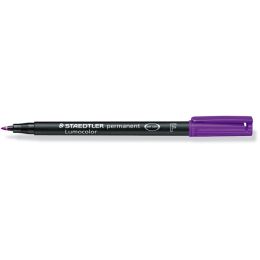 Universalstift, Staedtler 318-6, Lumocolor permanent F, Schreibfarbe: violett