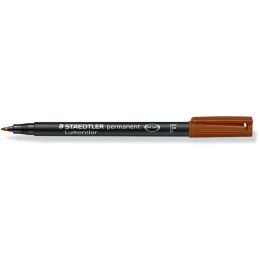 Universalstift, Staedtler 318-7, Lumocolor permanent F, Schreibfarbe: braun