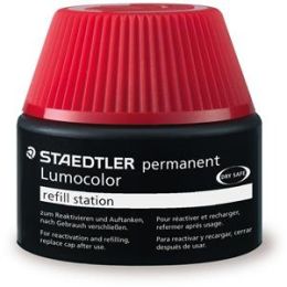 Universalstift-Nachfülltinte, Staedtler 48717-9 (487 17-9), Lumocolor permanent, wasserfest, schwarz, Flasche 15ml