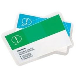 Laminierhülle GBC 3740430 54x86mm 250micron glänzend CREDIT-CARD, Pack 100 Stk