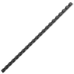 Plastikbinderücken GBC 4028178 CombBind, Classic Series Ø 14,0mm schwarz, Pack 100 Stk