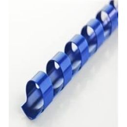 Plastikbinderücken GBC 4028233 Ø 6,0mm blau, Pack 100 Stk