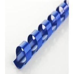 Plastikbinderücken GBC 4028237 Ø 12,0mm blau, Pack 100 Stk