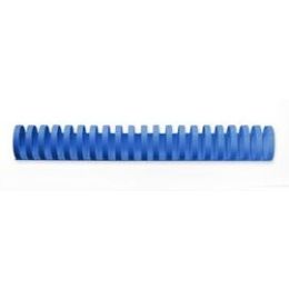 Plastikbinderücken GBC 4028620 Ø 16,0mm blau, Pack 100 Stk